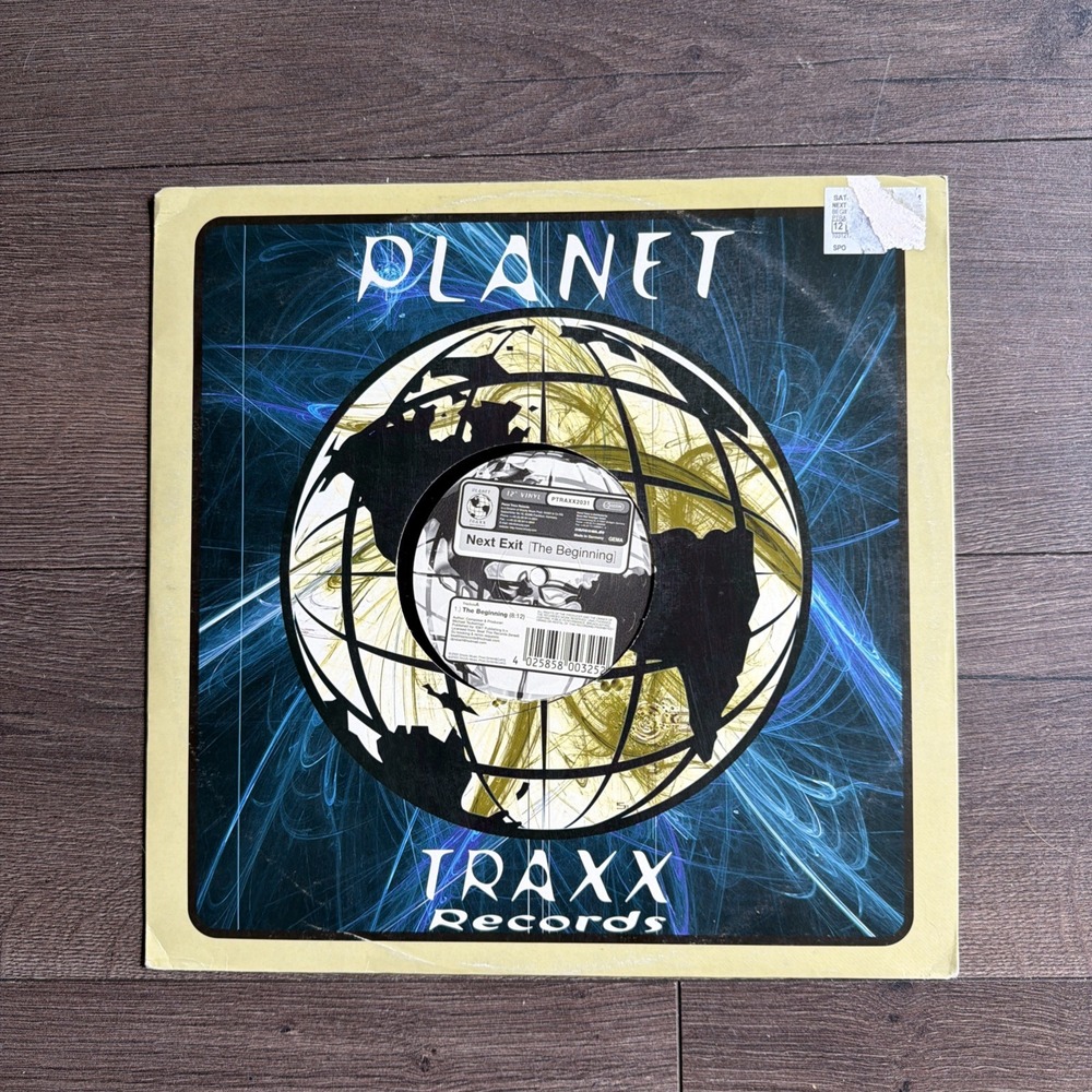 Next Exit The Beginning Traxx Vinyl Record Electric Acid Trance Experimental